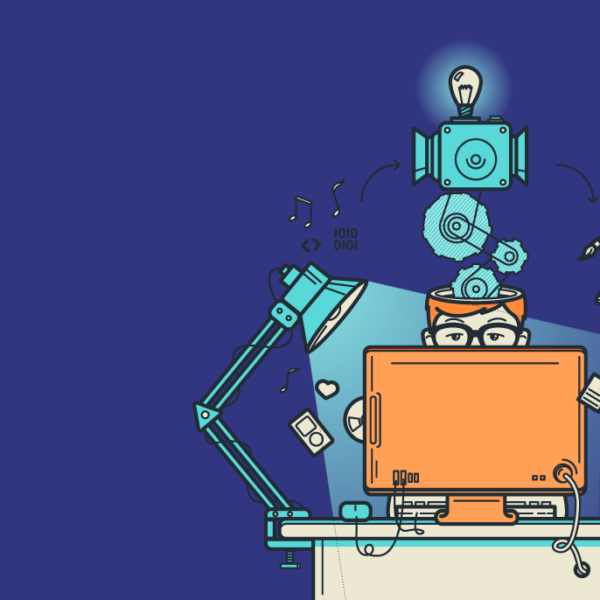 Online Marketing Geek Icon