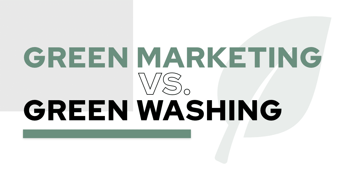 Titelbild Blog Greenwashing vs. Green Marketing