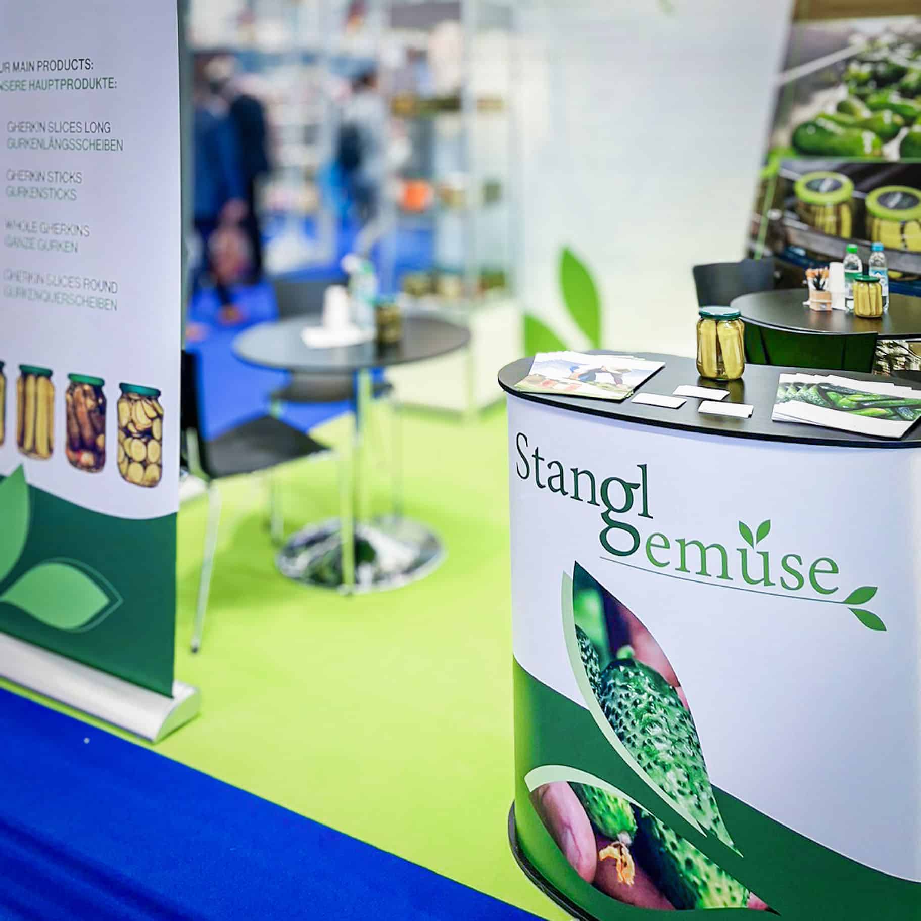 Messetheke für Stangl Gemüse