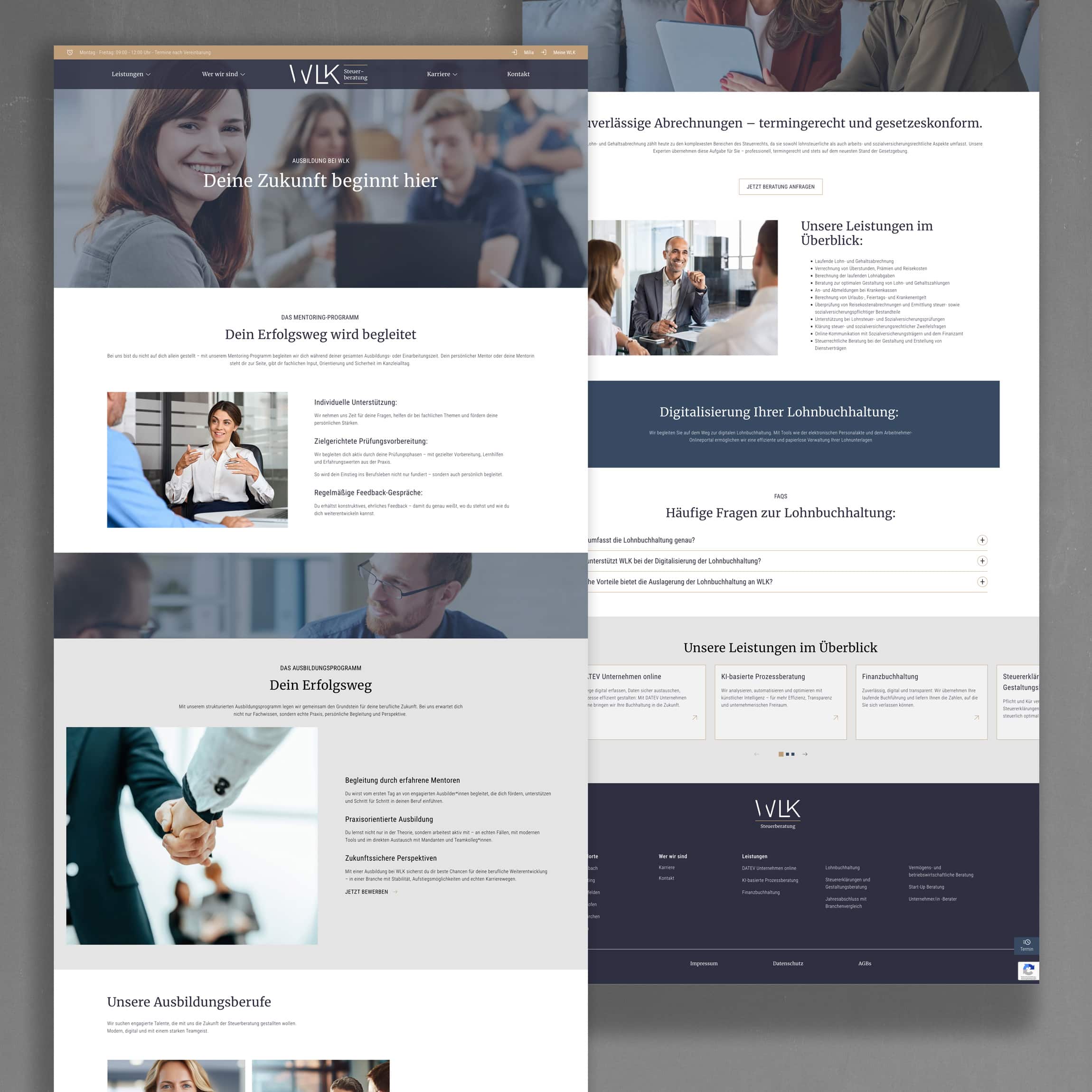 wlk website relauch Wordpress