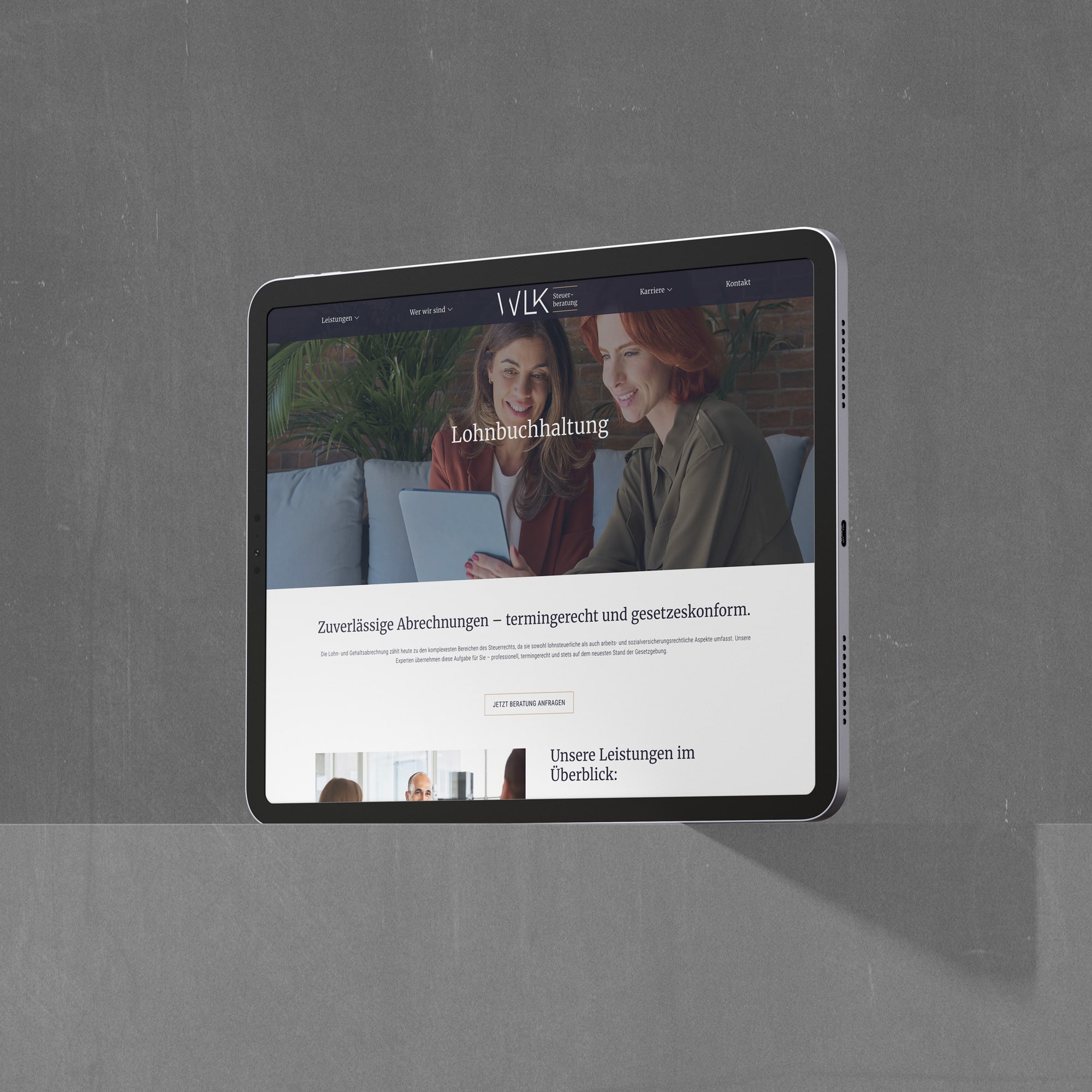 wlk website relauch Wordpress